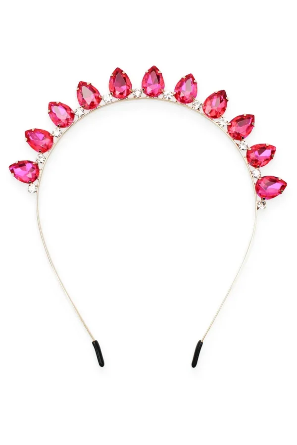 Morgan & Taylor - Hot Pink Raye Headband FS1128