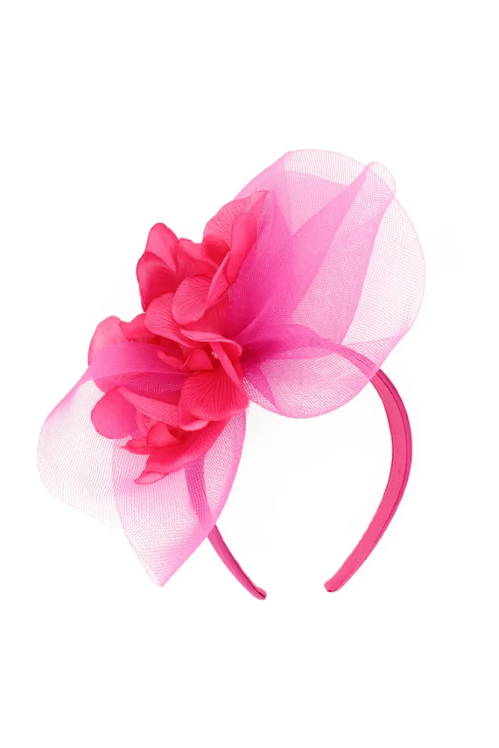 morgan__taylor__hot_pink__3-3.webp Morgan & Taylor - Hot Pink Lana Fascinator