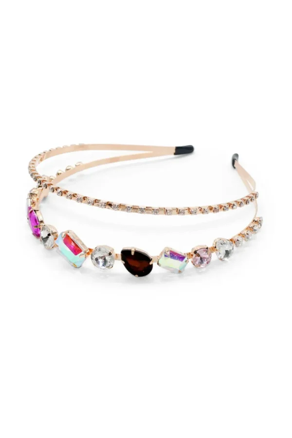 Morgan & Taylor - Multi Crystal Jade Headband FS1051