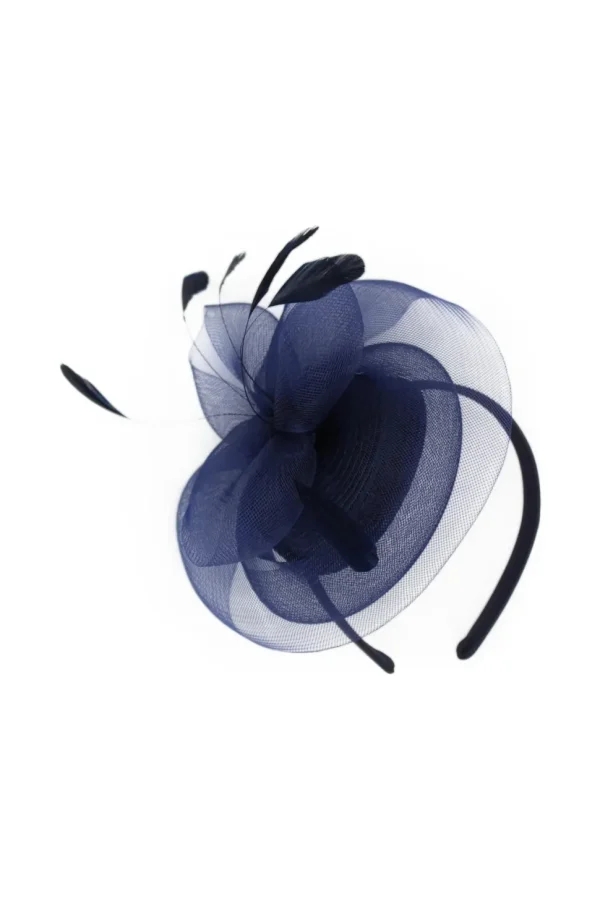 Morgan & Taylor - Navy Elisa Fascinator FS417