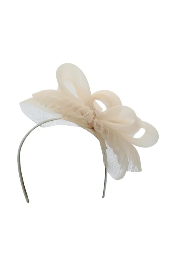 Morgan & Taylor - Nude Simone Fascinator FS416