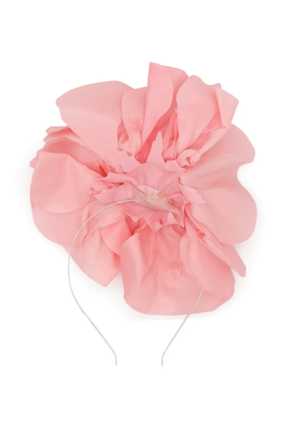 morgan__taylor__pale_cora_4.webp Morgan & Taylor - Pale Coral Cindy Fascinator FS400