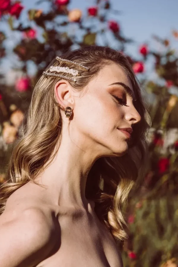 Morgan & Taylor - Pearl Harriet Hair clip MC027 FINAL SALE