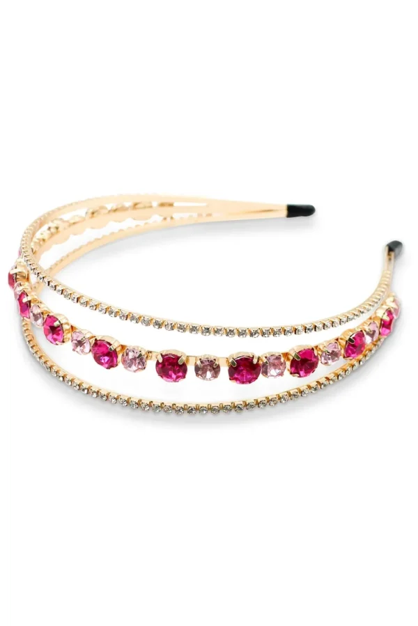 Morgan & Taylor - Pink Amalia Headband FS1130