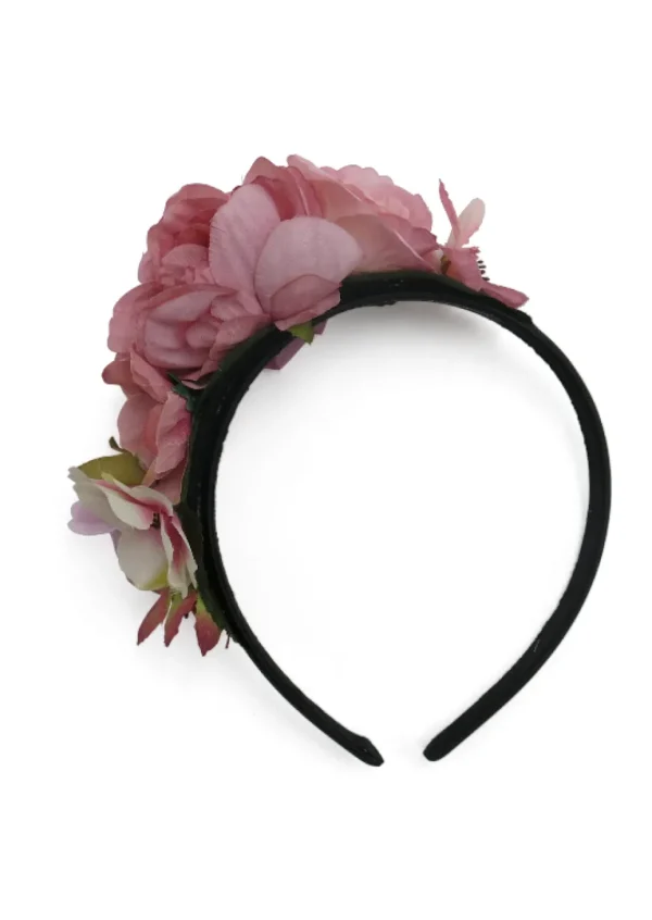 Morgan & Taylor - Pink Multi Karly Fascinator FS409