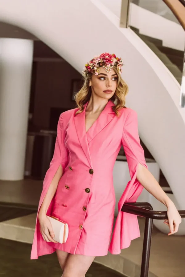Morgan & Taylor - Pinks Violet Headpiece Fascinator