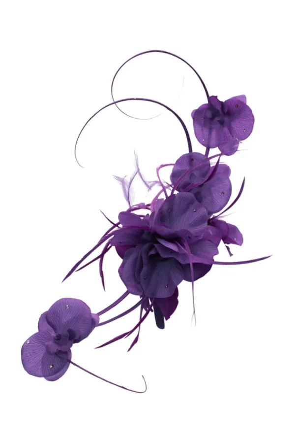 Morgan & Taylor - Purple Jada Fascinator