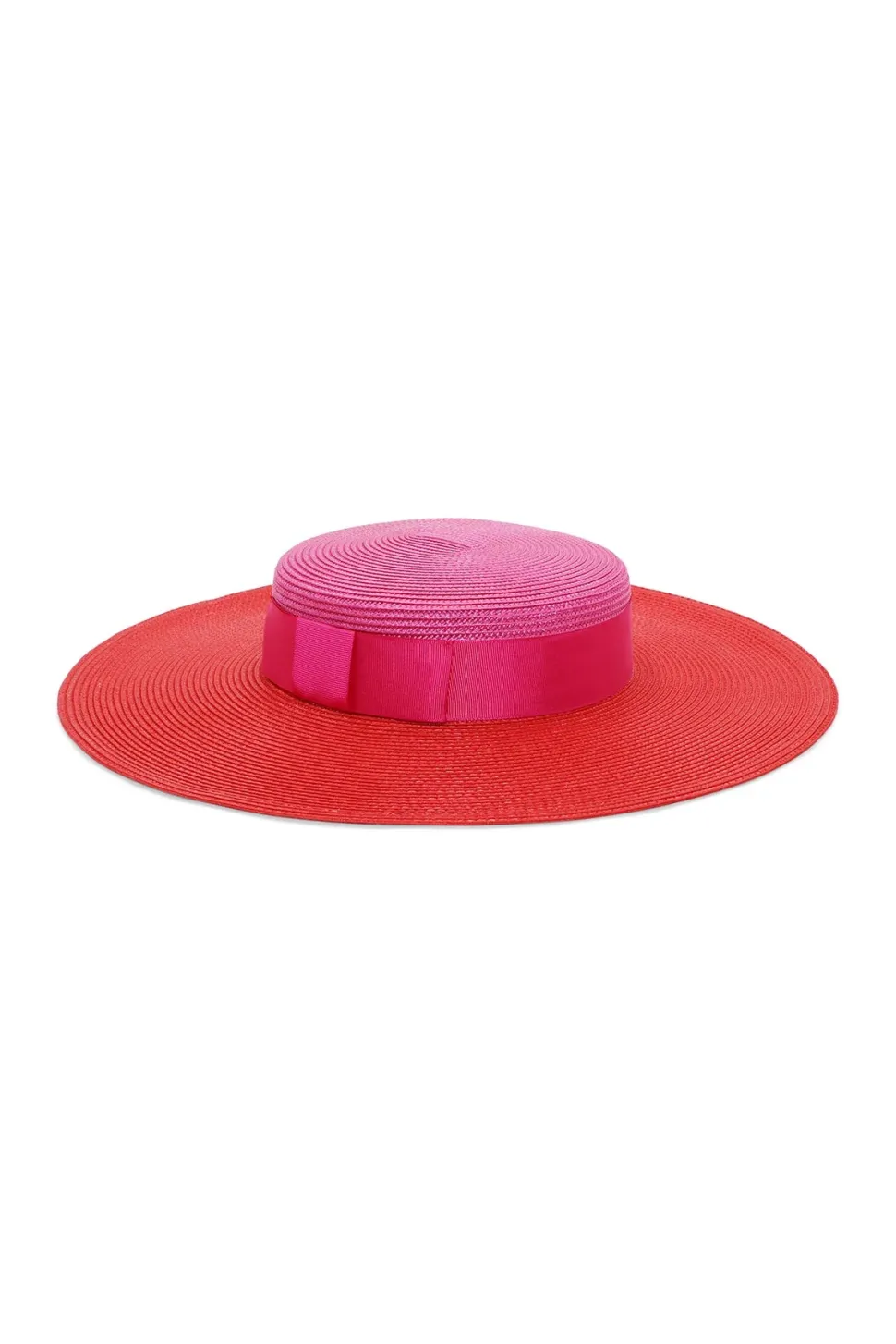 morgan__taylor__redpink_d_4.webp Morgan & Taylor - Red/Pink Domino Boater HM1008