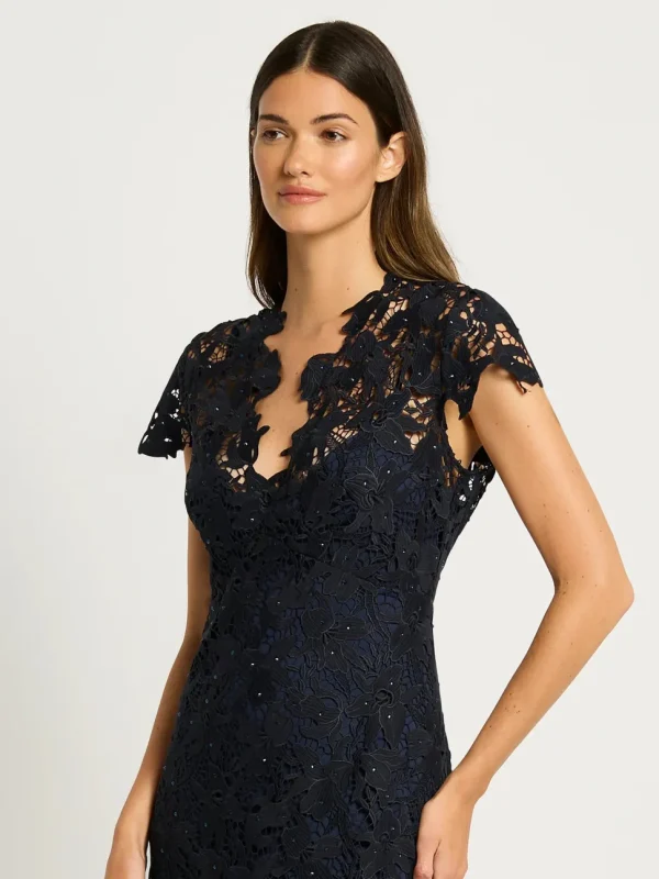 Moss & Spy - Belinda Dress - Navy