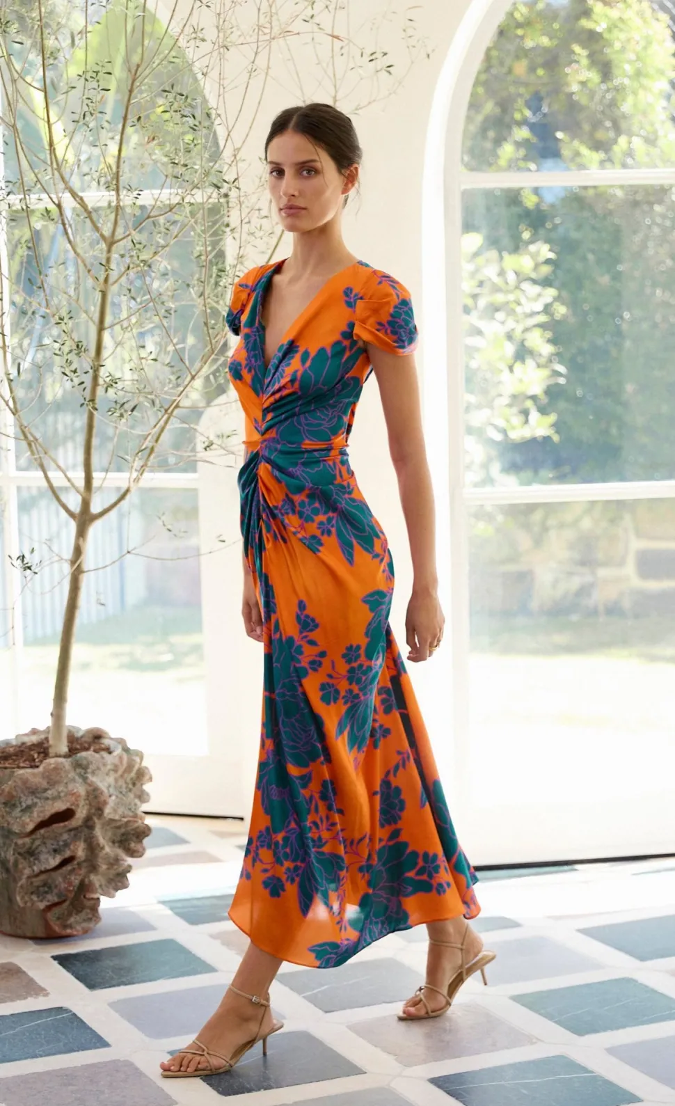 moss__spy__calista_midi_d_0.webp Moss & Spy - Calista Midi Dress - Tangerine Teal