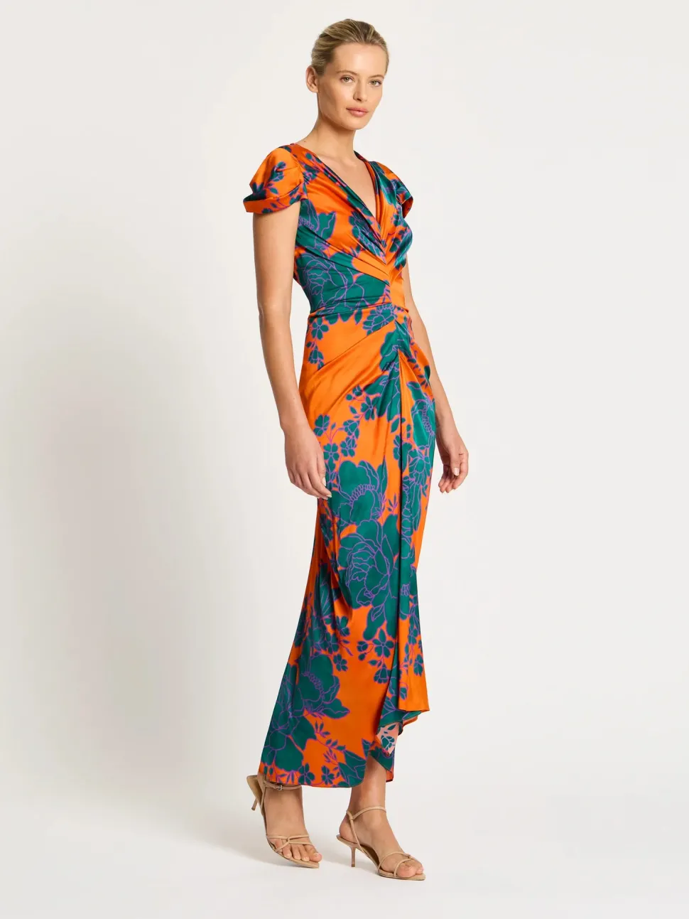 moss__spy__calista_midi_d_5.webp Moss & Spy - Calista Midi Dress - Tangerine Teal