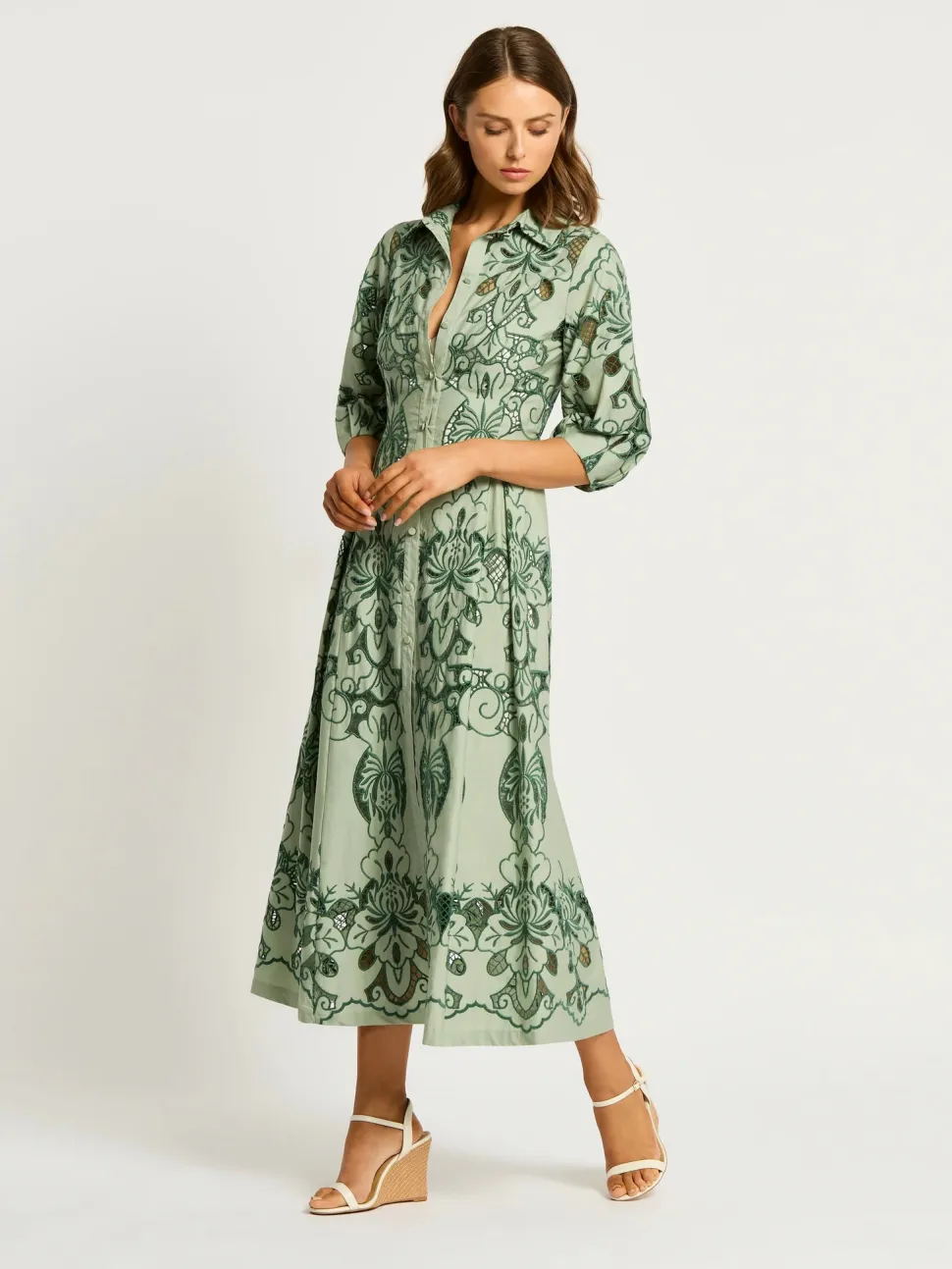 moss__spy__gemma_shirt_dr_3.webp Moss & Spy - Gemma Shirt Dress - Leaf Green
