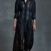Moss & Spy - Kristen Shirt Dress - Midnight