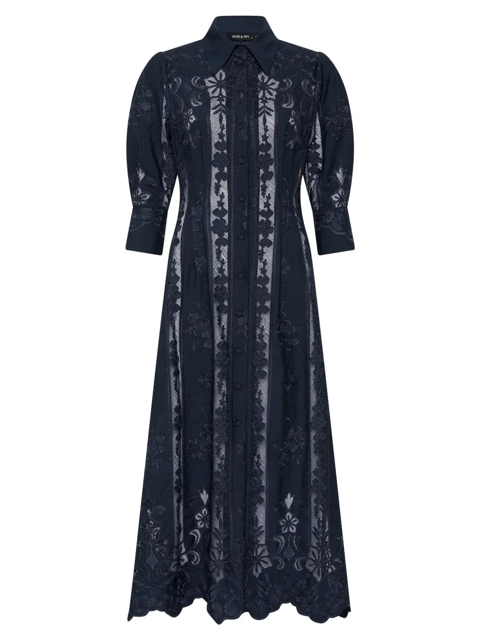 moss__spy__kristen_shirt__6.webp Moss & Spy - Kristen Shirt Dress - Midnight