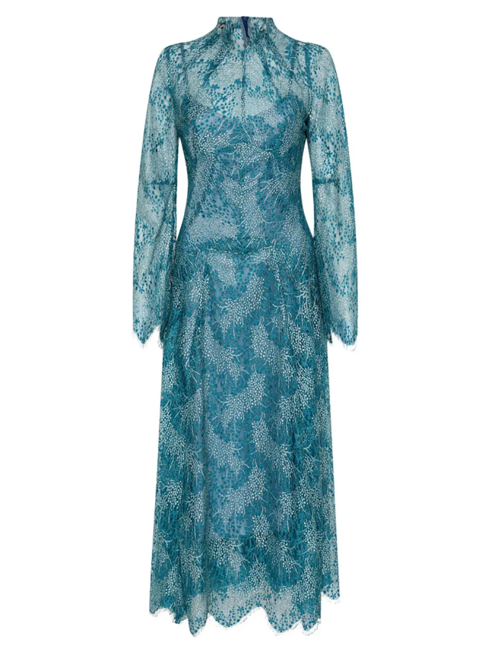 moss__spy__sapphire_dress_5.webp Moss & Spy - Sapphire Dress - Deep Aqua Gold FINAL SALE