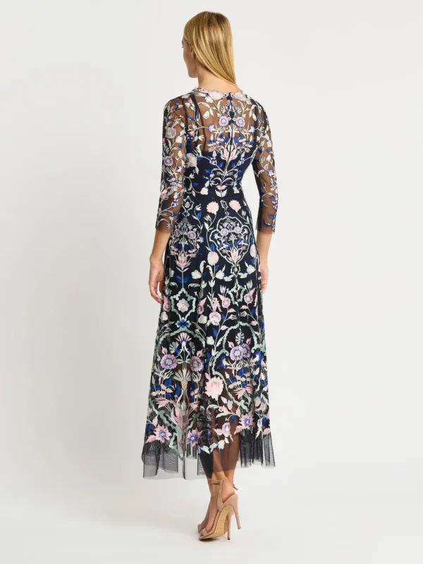 Moss & Spy - Yvette Dress - Ink Pink Mint