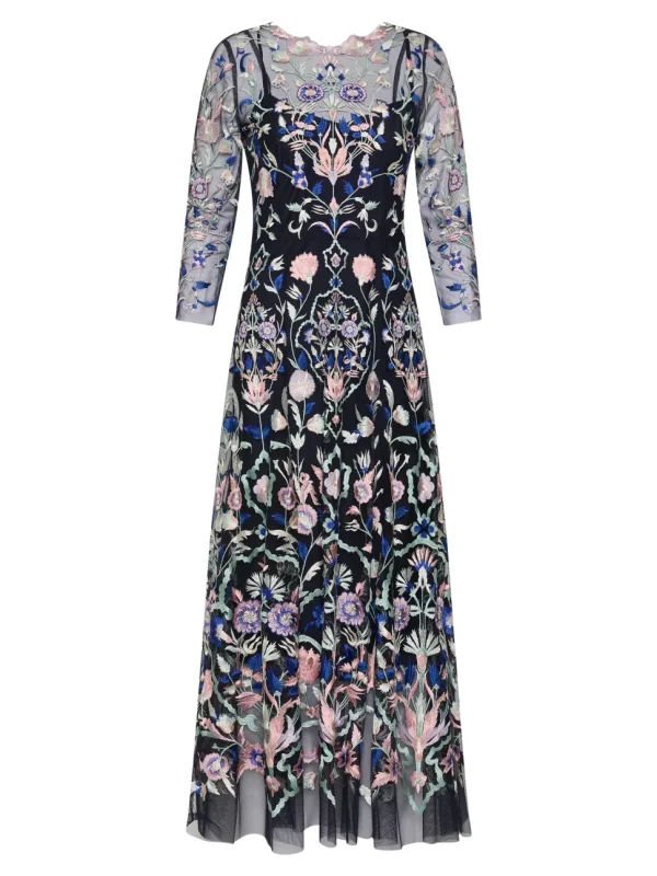 Moss & Spy - Yvette Dress - Ink Pink Mint