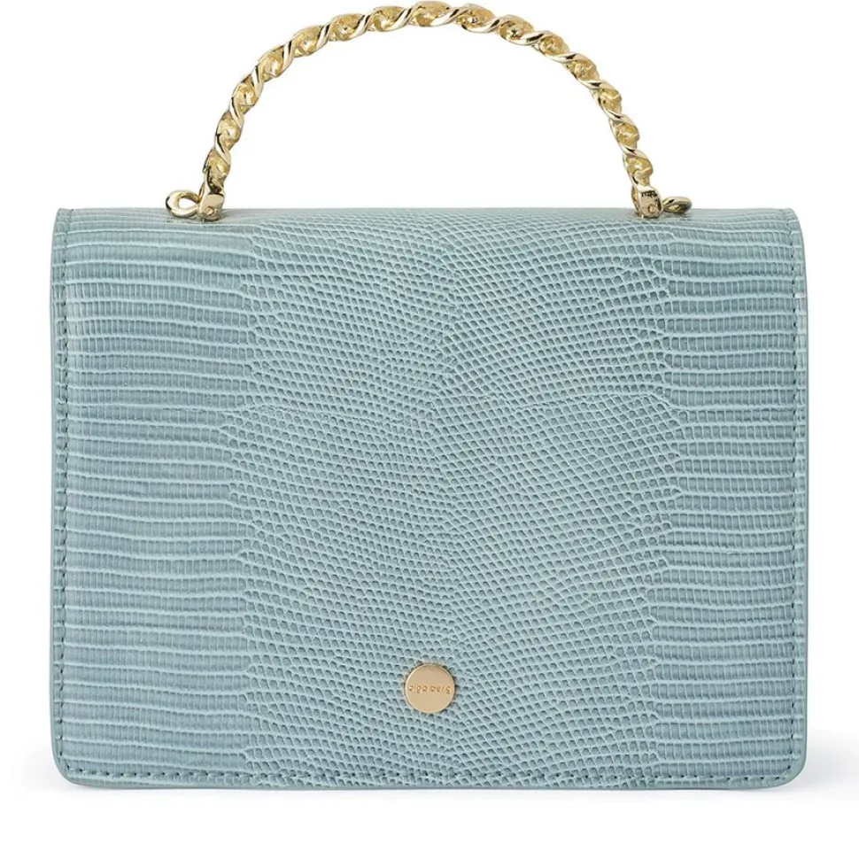 olga_berg__blue_allie_top_0.webp Olga Berg - Blue ALLIE Top Handle Bag OB6445