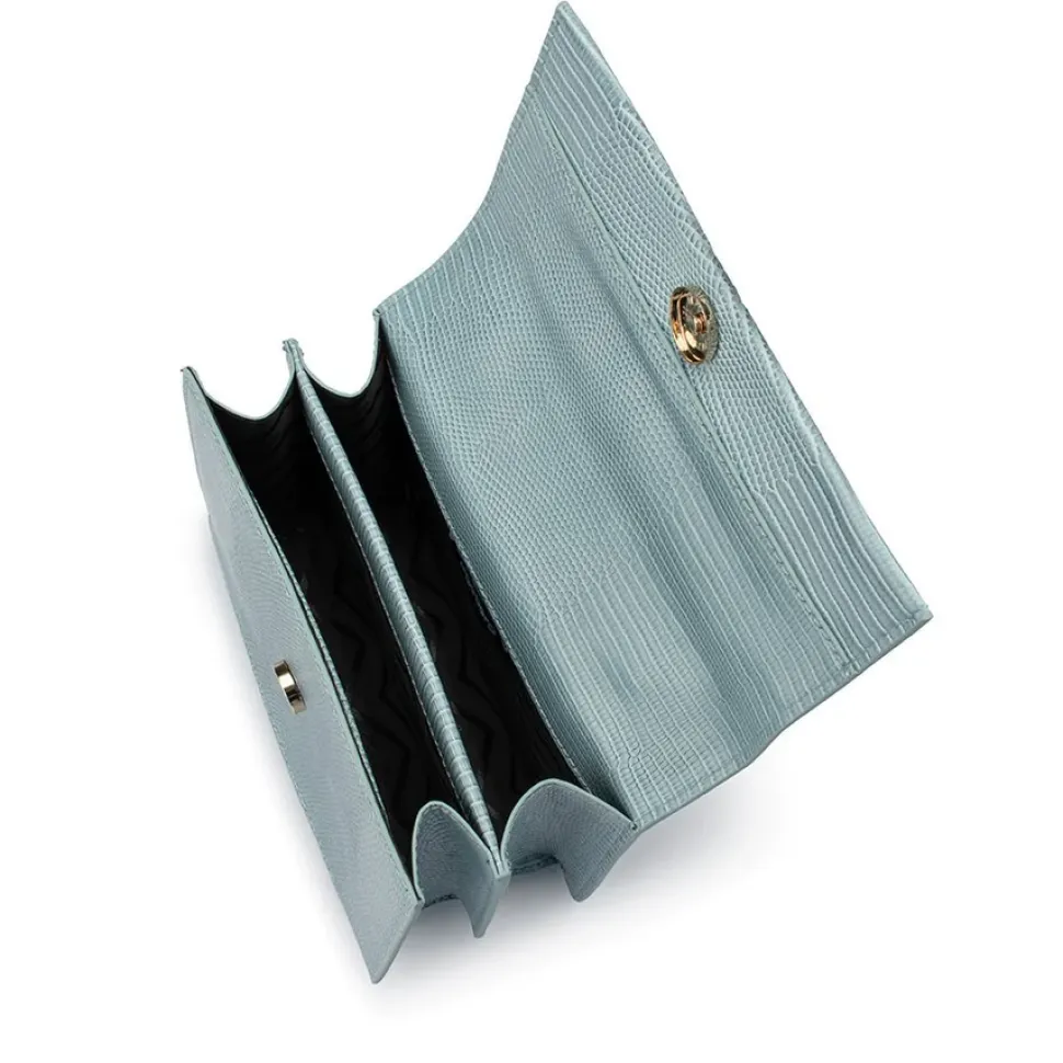 olga_berg__blue_allie_top_2.webp Olga Berg - Blue ALLIE Top Handle Bag OB6445