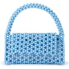 Olga Berg - BLUE AMRITA Bead Top Handle - OB6504