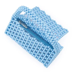 Olga Berg - BLUE AMRITA Bead Top Handle - OB6504