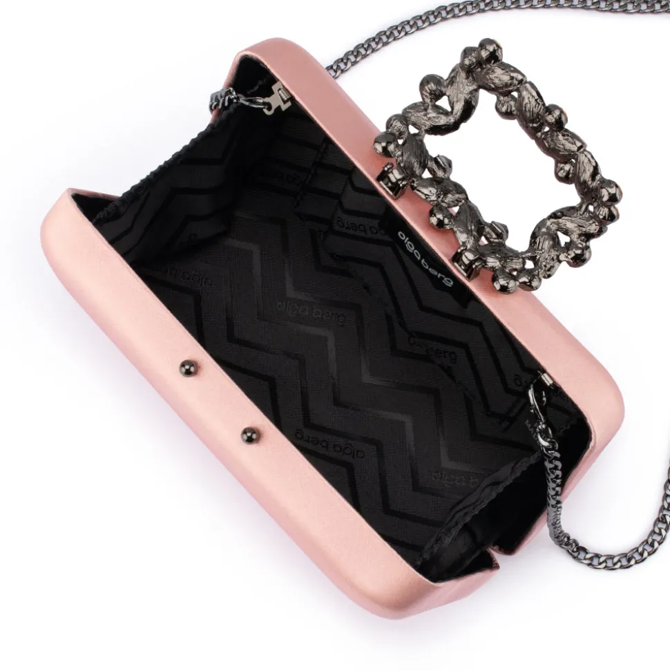 olga_berg__blush_margalit_3.webp Olga Berg - BLUSH MARGALIT Crystal Lock Clutch - OB2157