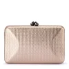 Olga Berg - BRONZE CHICA Metallic Textured Clutch - OB4803