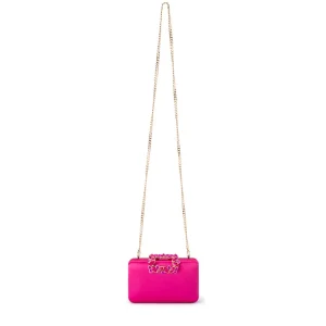 Olga Berg - FUCHSIA MARGALIT Crystal Lock Clutch - OB2157