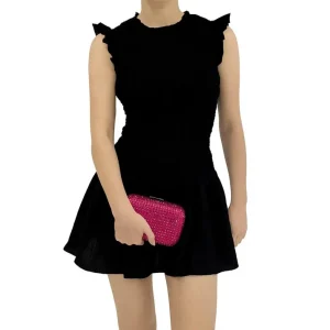 Olga Berg - Fucshia CAYDENCE Hotfix Clutch OB2060