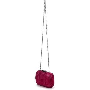 Olga Berg - Fucshia CAYDENCE Hotfix Clutch OB2060