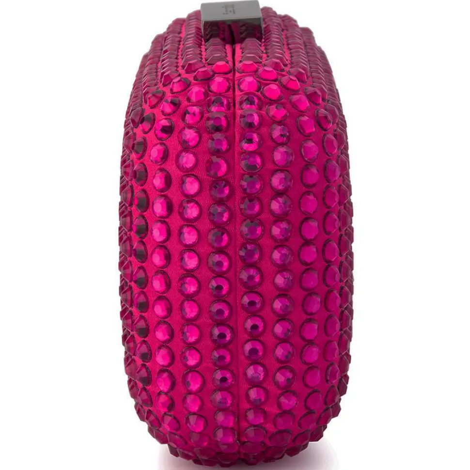 olga_berg__fucshia_cayden_4.webp Olga Berg - Fucshia CAYDENCE Hotfix Clutch OB2060