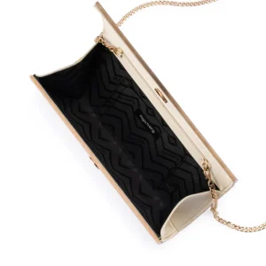 Olga Berg - NATURAL CLARA Acrylic Clutch - OB2170