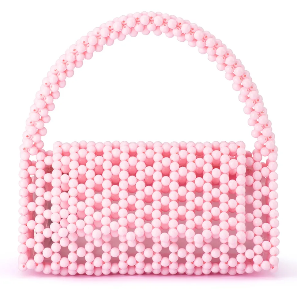 olga_berg__pink_amrita_be_0.webp Olga Berg - PINK AMRITA Bead Top Handle - OB6504