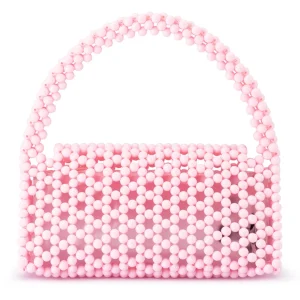 Olga Berg - PINK AMRITA Bead Top Handle - OB6504