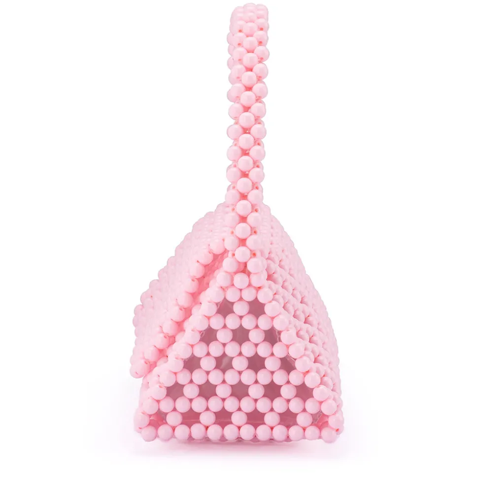 olga_berg__pink_amrita_be_4.webp Olga Berg - PINK AMRITA Bead Top Handle - OB6504