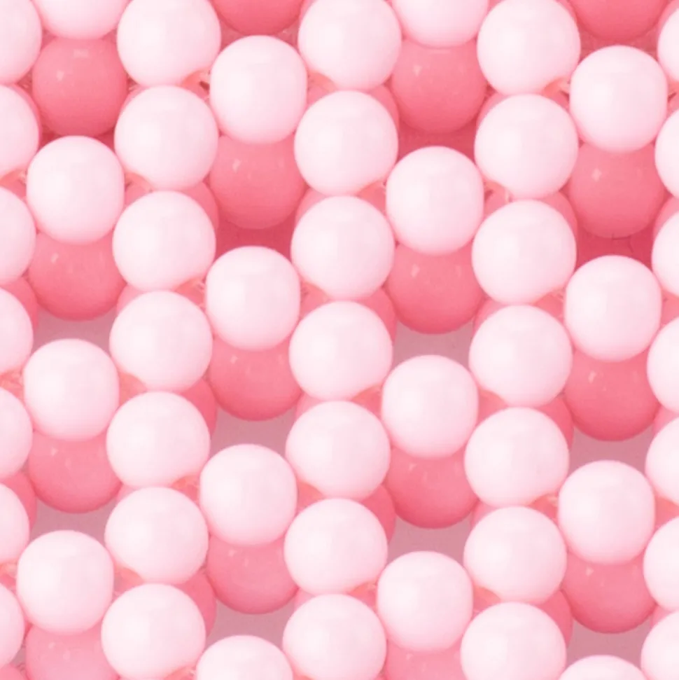 olga_berg__pink_amrita_be_5.webp Olga Berg - PINK AMRITA Bead Top Handle - OB6504
