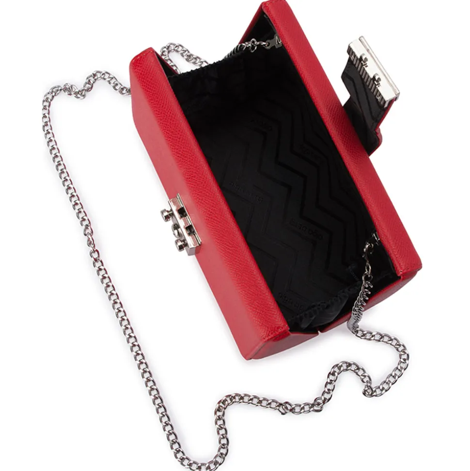 olga_berg__red_harriet_he_3.webp Olga Berg - Red HARRIET Hexagon Clutch OB4742
