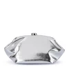 Olga Berg - SILVER TALLY Metallic Clutch - OB2162