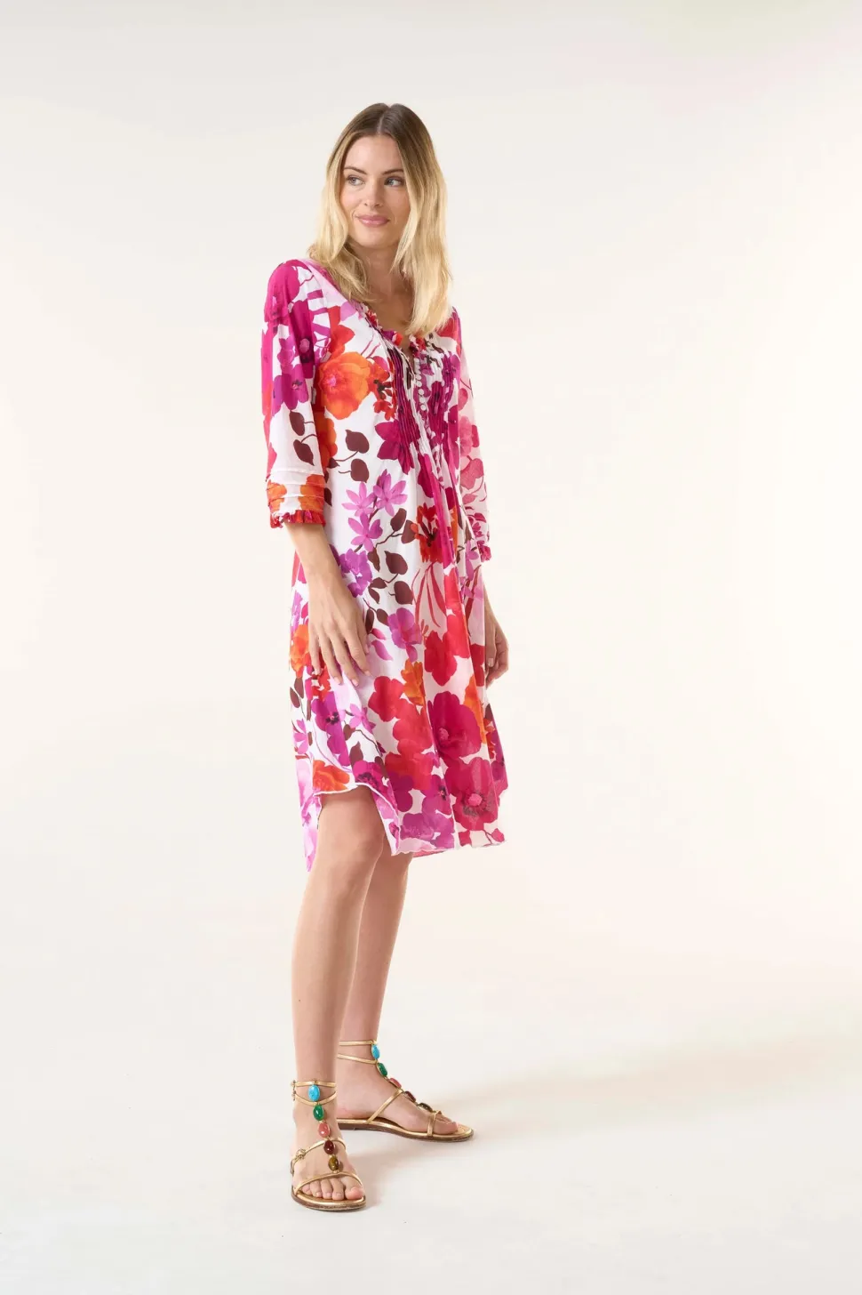 oneseason__middy_poppy__c_0.webp Oneseason - Middy Poppy - Cotton - Flamenco Pink