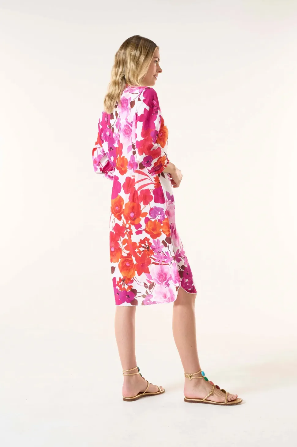 oneseason__middy_poppy__c_2.webp Oneseason - Middy Poppy - Cotton - Flamenco Pink