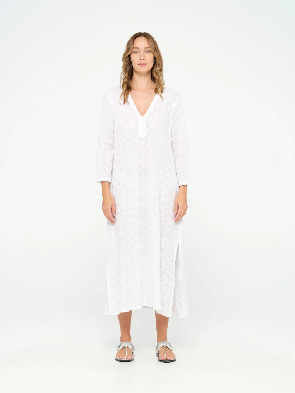 oneseason__pondicherry_em_1-1.webp Oneseason - Pondicherry Embroidery - Cotton - White/White