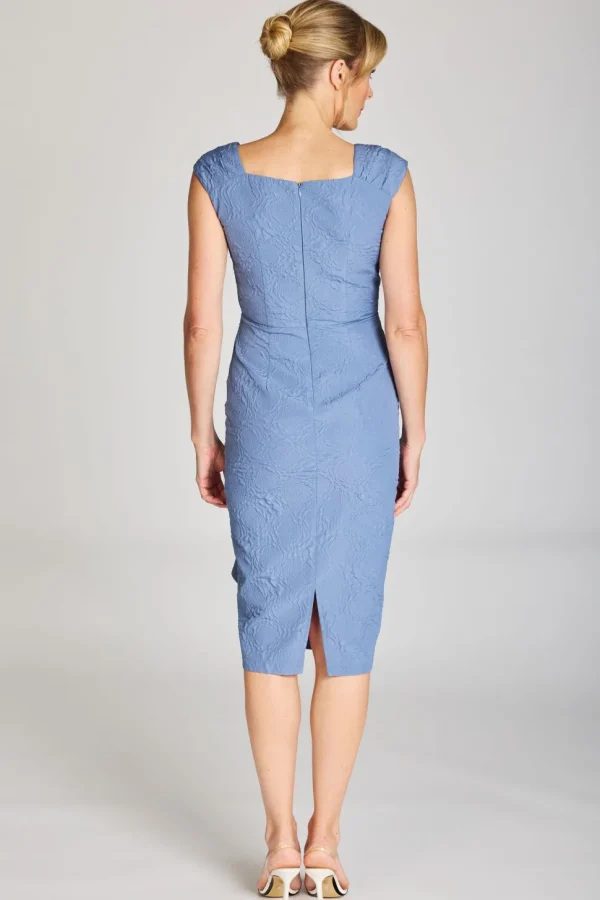 Pink Ruby - Stylish Moves Frill Dress - Duck Egg Blue FINAL SALE