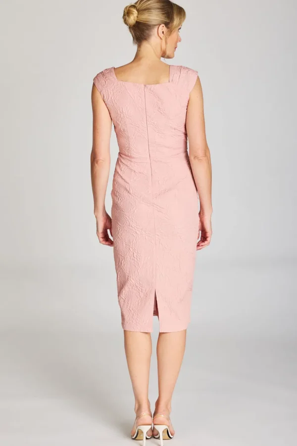 Pink Ruby - Stylish Moves Frill Dress - Dusty Pink FINAL SALE