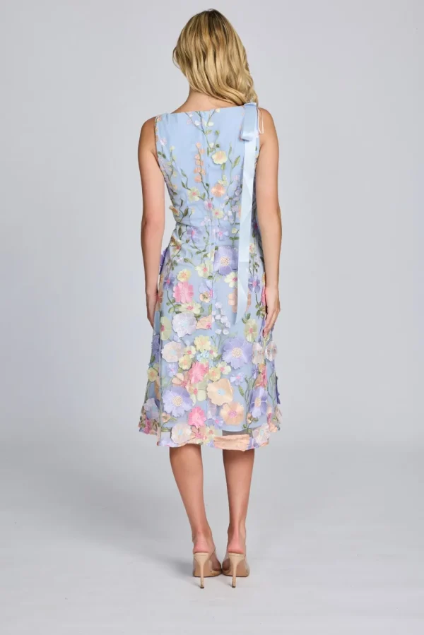 Romance - Blake Ribbon Dress - Lilac Flower