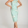 Romance - Gianna One Shoulder Dress - Seafoam FINAL SALE