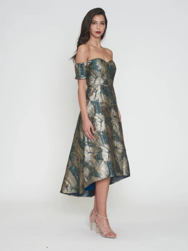 Romance - Milla Hi Lo Dress - Teal