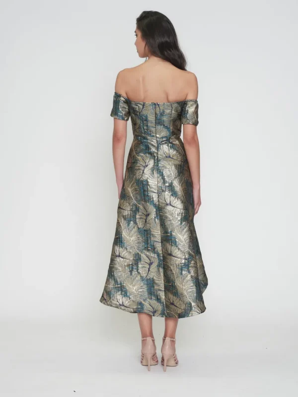Romance - Milla Hi Lo Dress - Teal