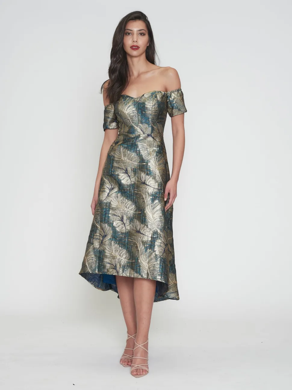 romance__milla_hi_lo_dres_3.webp Romance - Milla Hi Lo Dress - Teal
