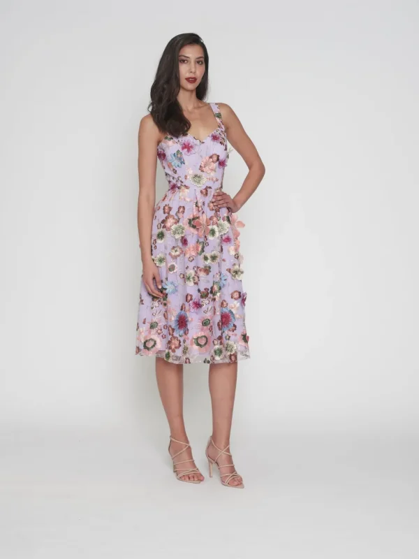 Romance - Wild Flower Dress - Pastel Orchid