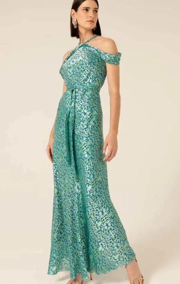 Sacha Drake - Cloud Nine Dress - Aqua Turquoise